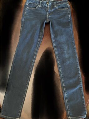 American Eagle Outfitters Dark Blue Women's Skinny Jeans